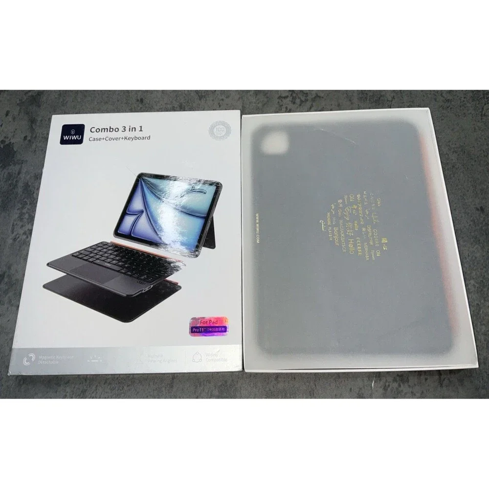 WIWU Combo 3 In 1 Case,cover,keyboard For iPad Pro11